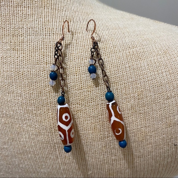 Beaded Hook Earrings - Picture 2 of 7